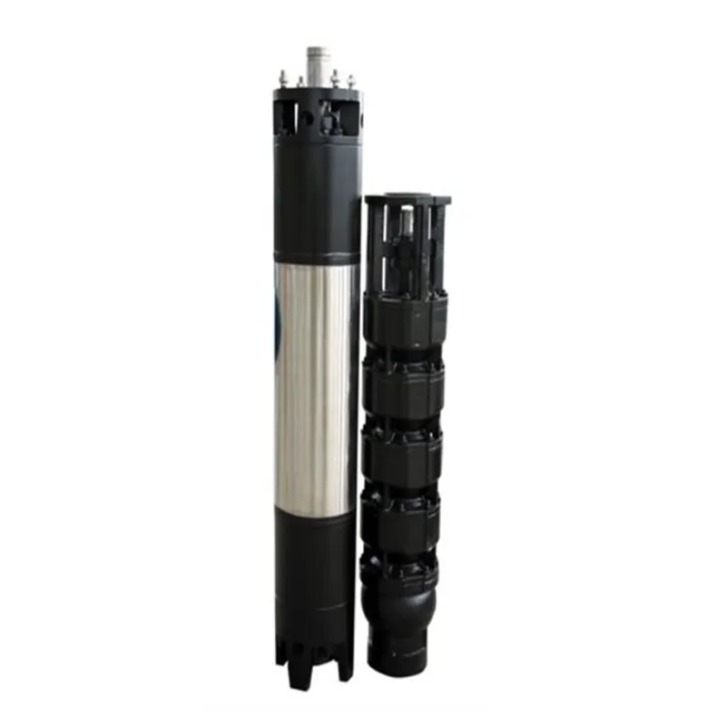 Oswal 13HP 8 Stage 6" Borewell Submersible Pump, Water Filled