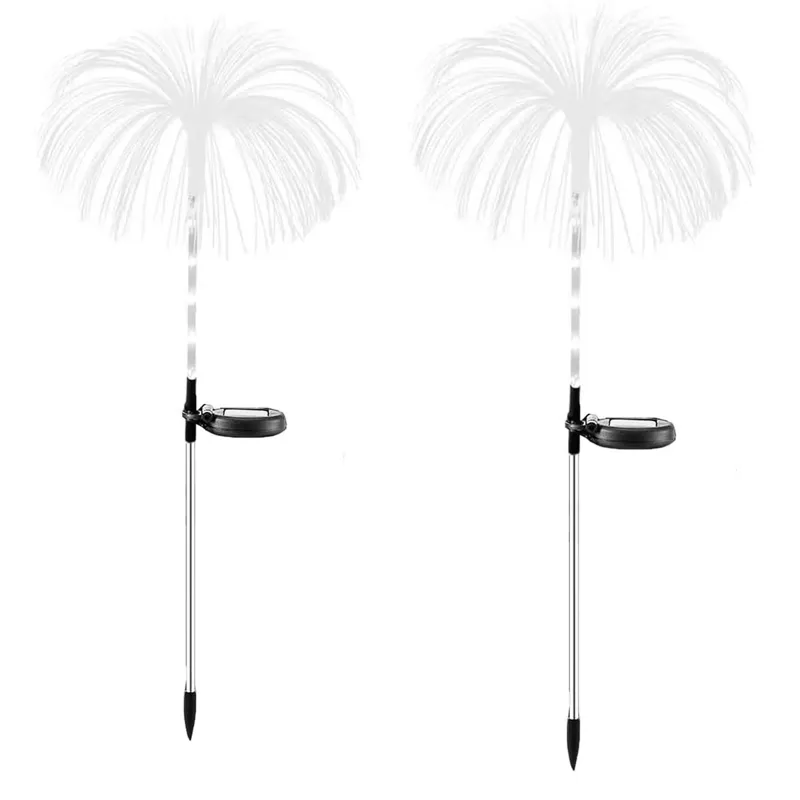 Gigawatts Jellyfish Solar Garden Lights Outdoor Multi-Colour Decorative Light for Home, Garden, Yard, Driveway (Pack of 2)
