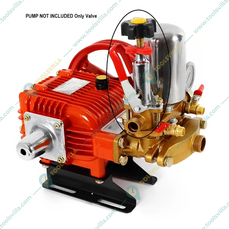 Overflow Valve Set Complete Assembly Repair Kit for 30 Lpm and 50L HTP Pump Sprayer