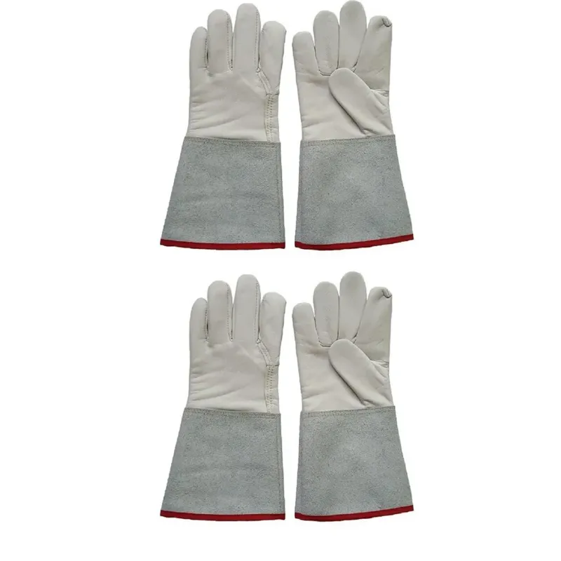  Leather Welding Safety Gloves(Pack of - 2 )