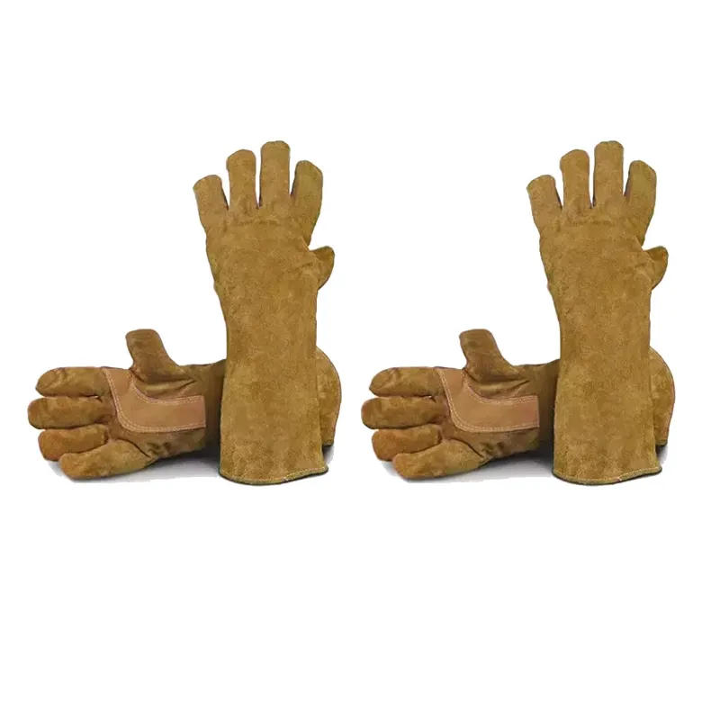  Leather Welding Safety Gloves ( Pack of - 2 )