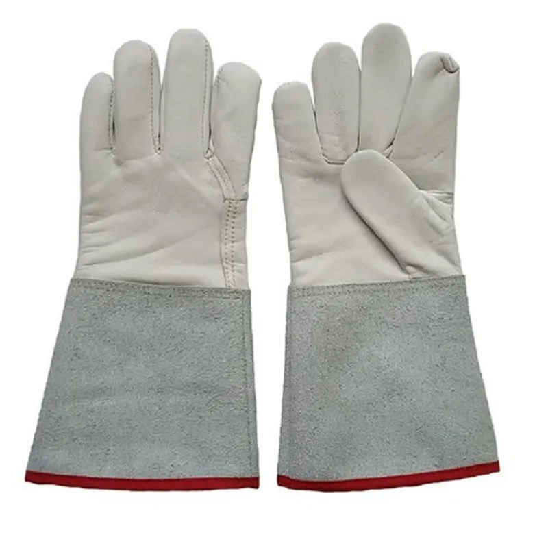  Leather  Welding Safety Gloves (Size-M) (Pack of - 2 )