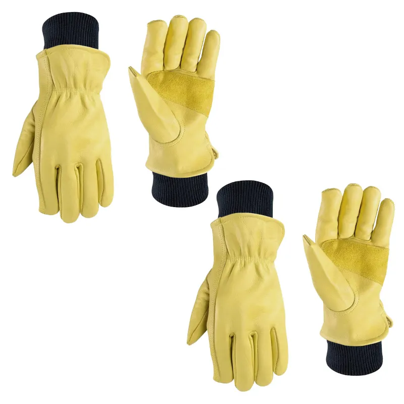  Leather Welding Safety Gloves (Pack of - 2 )