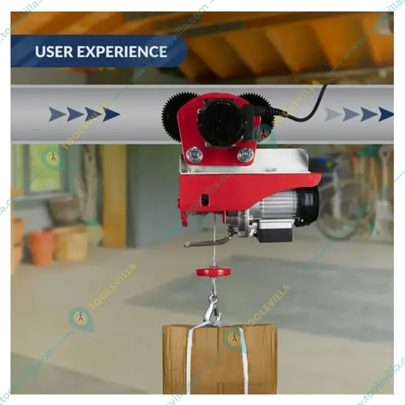 HT PA 1000 Electric Hoist With 2.5 HP Copper Winding Motor, 20 Meter & 8 mm Wire Rope