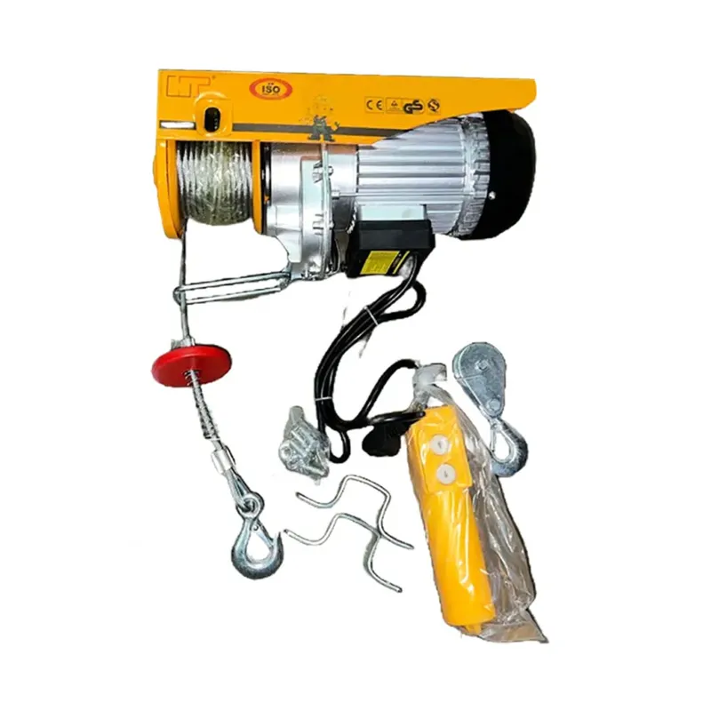 HT PA 1000 Electric Hoist With 2.5 HP Copper Winding Motor, 20 Meter & 8 mm Wire Rope