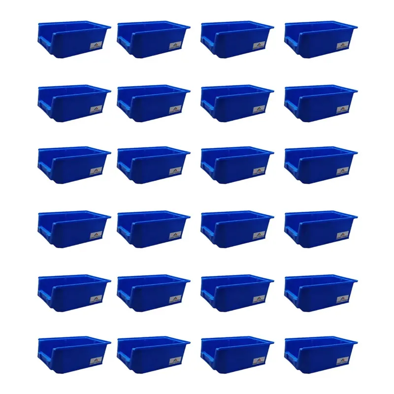 Avsar 170 x 115 x 75 mm FPO Blue Storage Bin, Premium HDPE Material (Bin-5) - Pack of  24