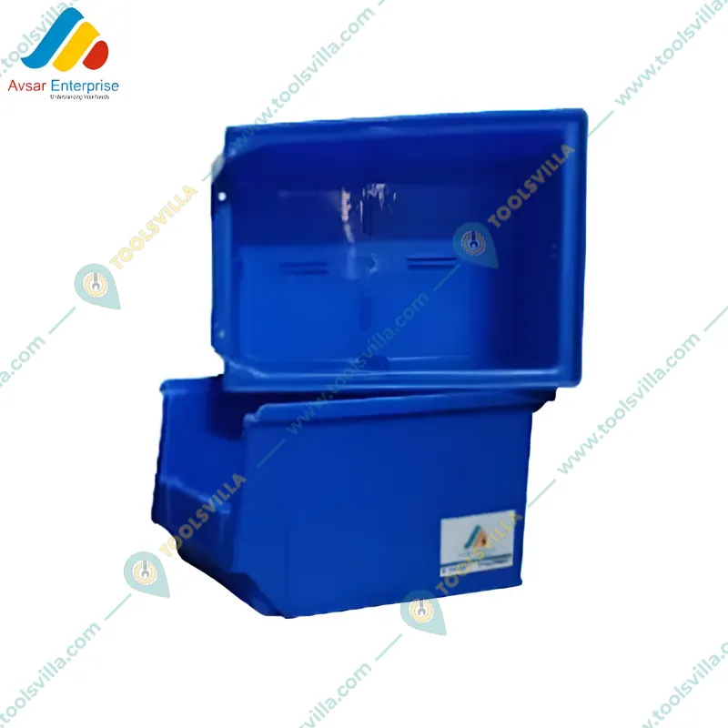 Avsar 170 x 115 x 75 mm FPO Blue Storage Bin, Premium HDPE Material (Bin-5) - Pack of  32