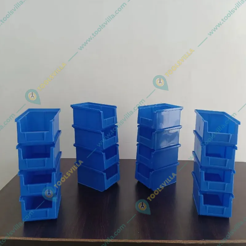 Avsar 170 x 115 x 75 mm FPO Blue Storage Bin, Premium HDPE Material (Bin-5) - Pack of  32