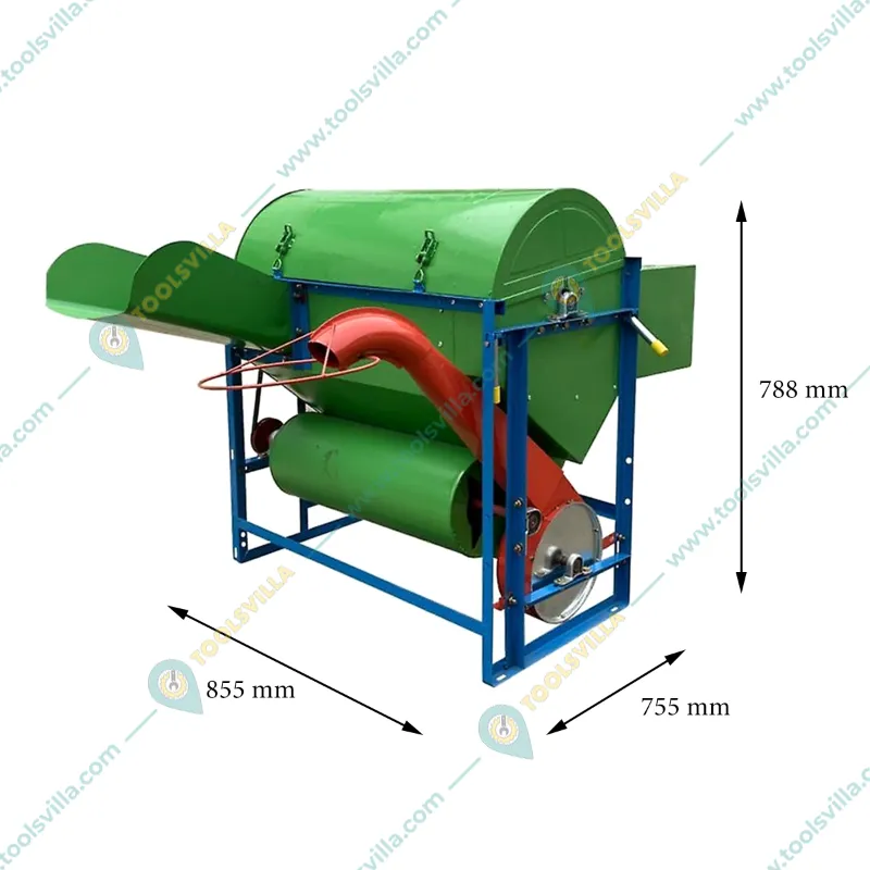 Heavy Duty 5T-78A Paddy Thresher Machine With 400 Kg/hr Output, Without Engine