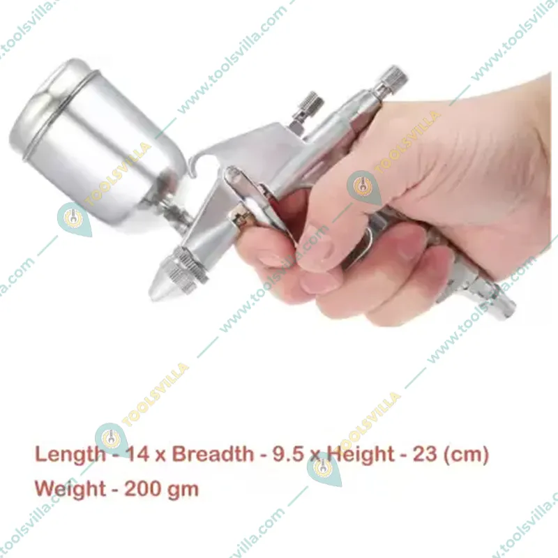 Techno 0.5 mm Nozzle Size Spray Gun with 100 ml Cup Capacity (K-3) 