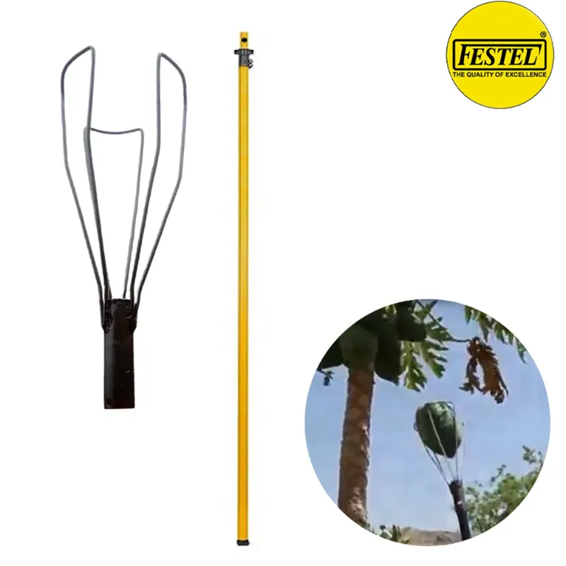 FESTEL Papaya Harvester or Plucker with Pole(Size-5 Feet)