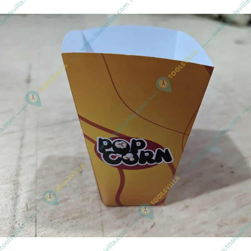 POCHEON 50 Pcs Printed Popcorn Boxes for Birthday, Cinema & Takeaway 
