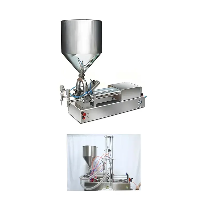 Avant Garde, Paste Filling Machine 50-500ml, Double Head, Semi Automatic