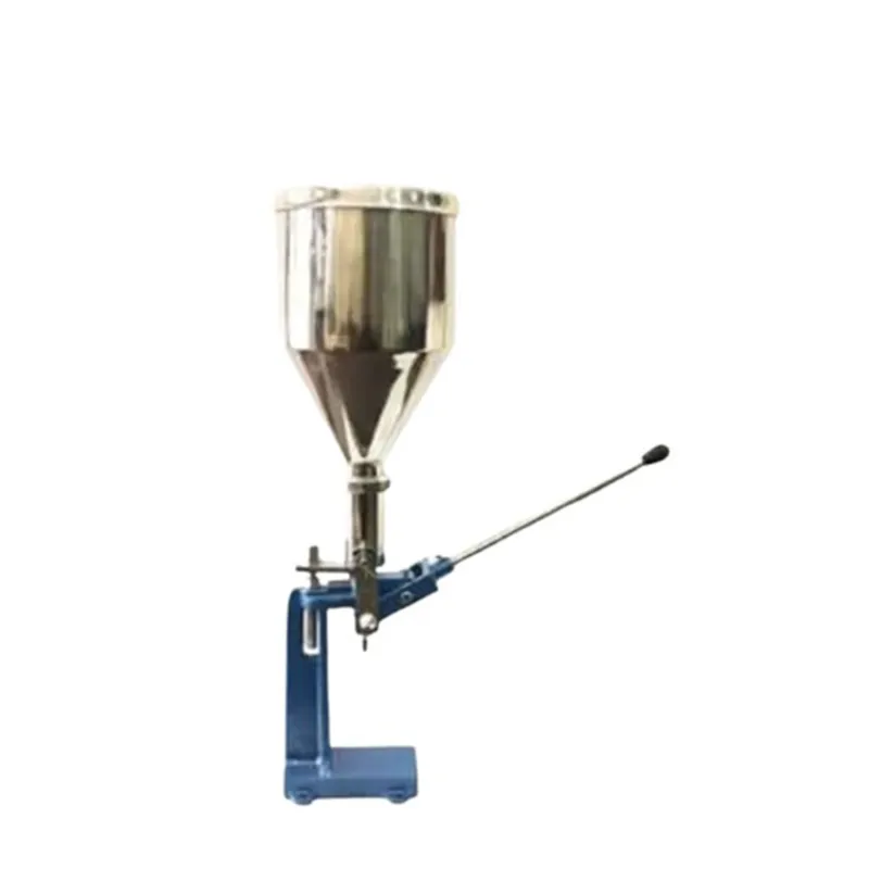 Mahalaxmi Manual Paste Filling Machine with 10 kg SS Hopper Capacity for Henna, Creams and Chocolate etc.