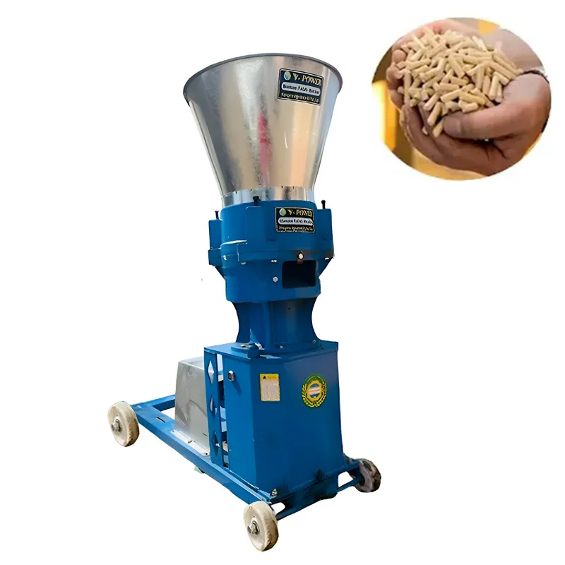 Commercial Pellet Making Machine with 30 HP Motor, 800-1000 kg/hr Production Capacity