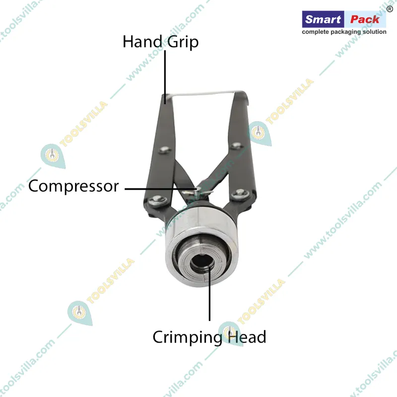 SMART PACK Perfume Bottle Crimping Machine (15mm)
