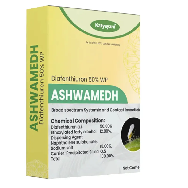 Katyayani Ashwamedh Diafenthiuron 50% WP New Generation Pro Insecticide for controlling Pests in Plants and Gardens(Pack-250 gm x 6)