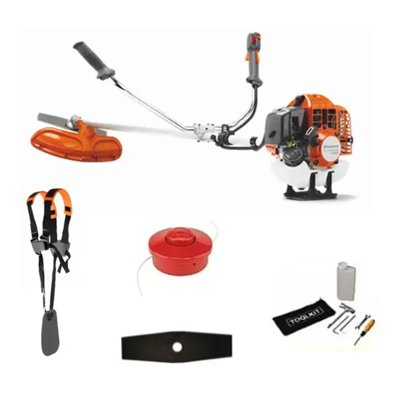 Husqvarna 143RII, 2 Stroke Petrol Brush Cutter Brush Cutter For Grass Cutting And Crop Cutting. 