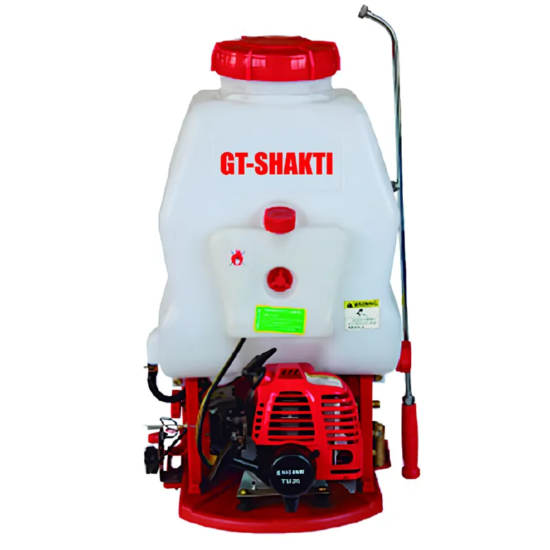 GT Shakti 20L Knapsack Power Sprayer, 2-Stroke with Brass Pump & Free Accessories