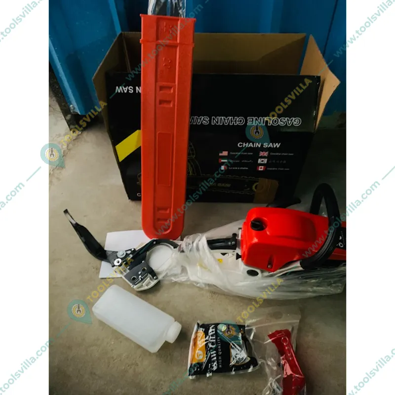 Heavy Duty 58 cc Petrol Chainsaw | Wood Cutter with 18 inch Guide Bar and Free Accessories