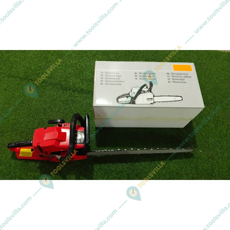 Heavy Duty 58 cc Petrol Chainsaw | Wood Cutter with 18 inch Guide Bar and Free Accessories