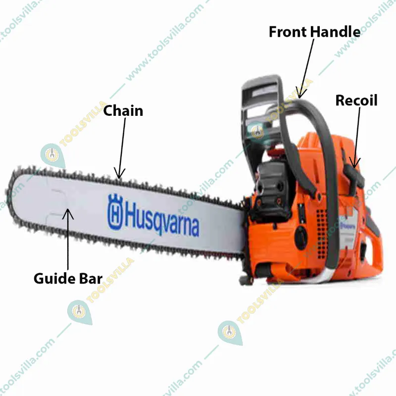 Husqvarna 353, 51.7-c Petrol Chainsaw with 18 inch Guide Bar