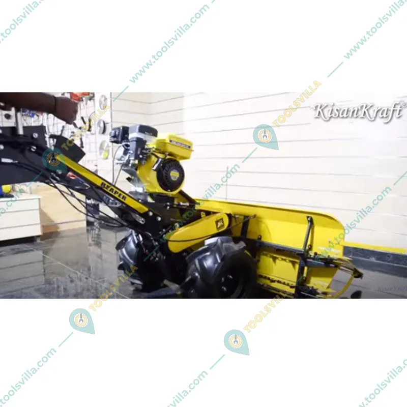 Kisankraft KK-SPR-1201P Self Propelled Reaper 4 Stroke Petrol 5.6HP Engine with 212 cc Displacement 