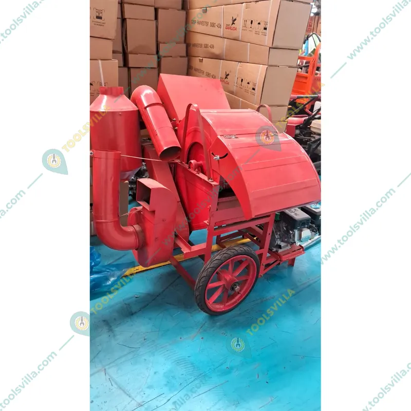 Multi Crop Thresher Machine with 6.5HP Engine, Production Capacity 600-800 kg per hour