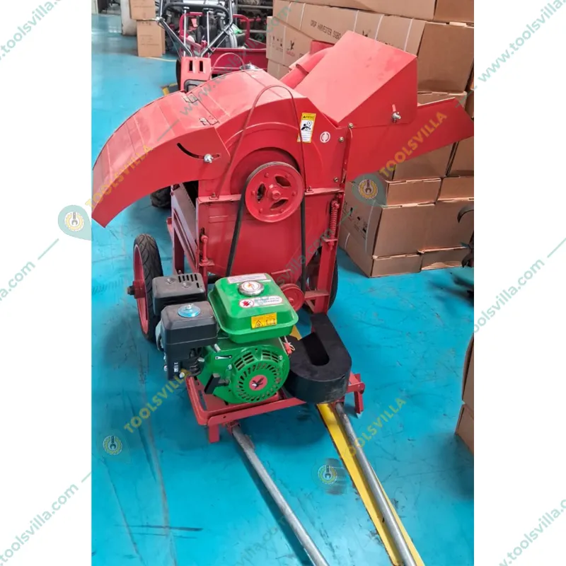 Multi Crop Thresher Machine with 6.5HP Engine, Production Capacity 600-800 kg per hour