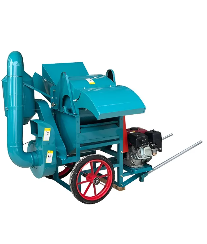 Multi Crop Thresher Machine with 6.5HP Engine, Production Capacity 600-800 kg per hour