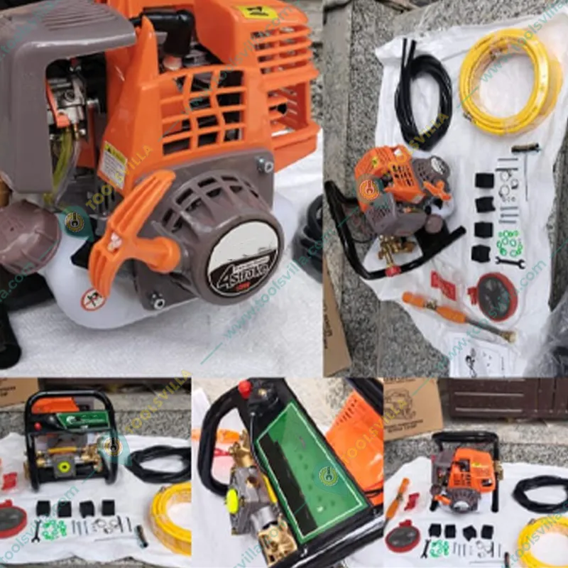 Heavy Duty 4 Stroke 31 CC, Agriculture Portable Power Sprayer | Pest Sprayer  With Hose Pipe & Spray Gun