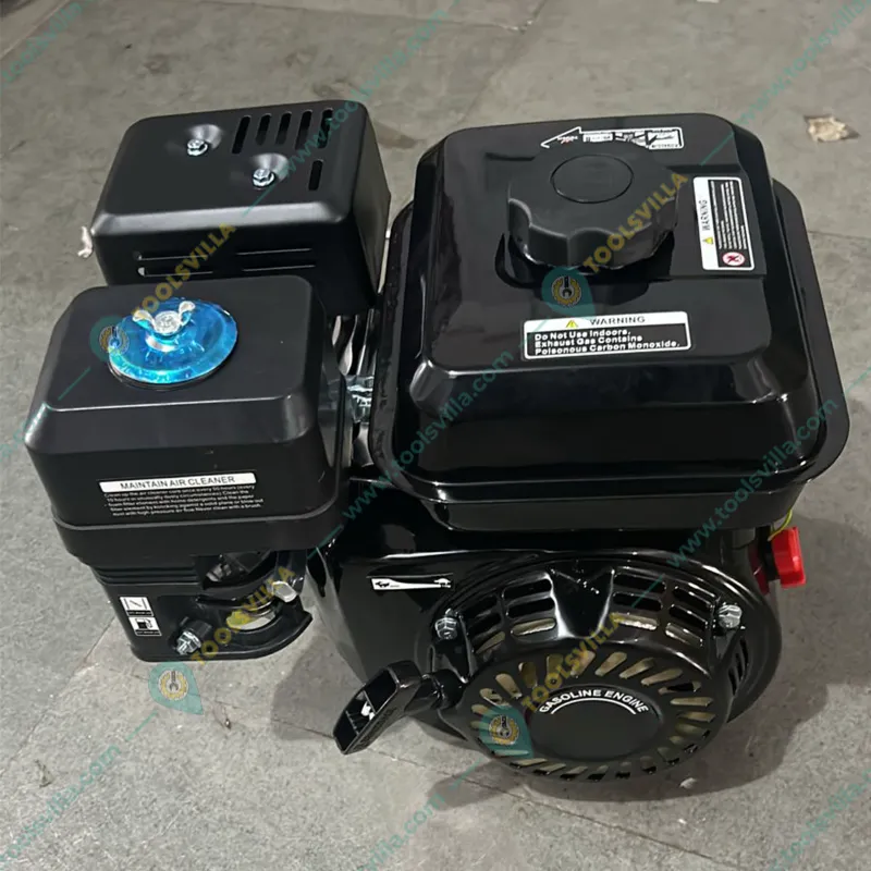 Heavy Duty 196CC 6.5 HP 4 Stroke Single Cylinder Air Cooled Recoil Start Petrol Engine With Accessories, 3.6L Fuel Tank