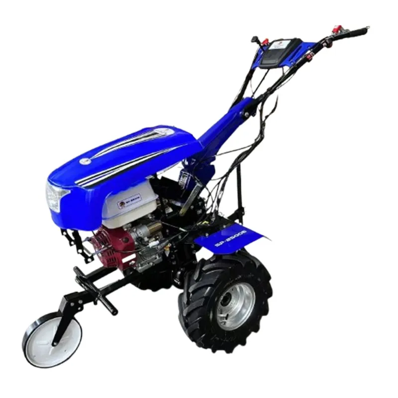 SINGH POWER SP 2500E, 10 HP Petrol Self Start Power Tiller With Headlight , 4.5 Feet Big Rotavator (6 Month Warranty)