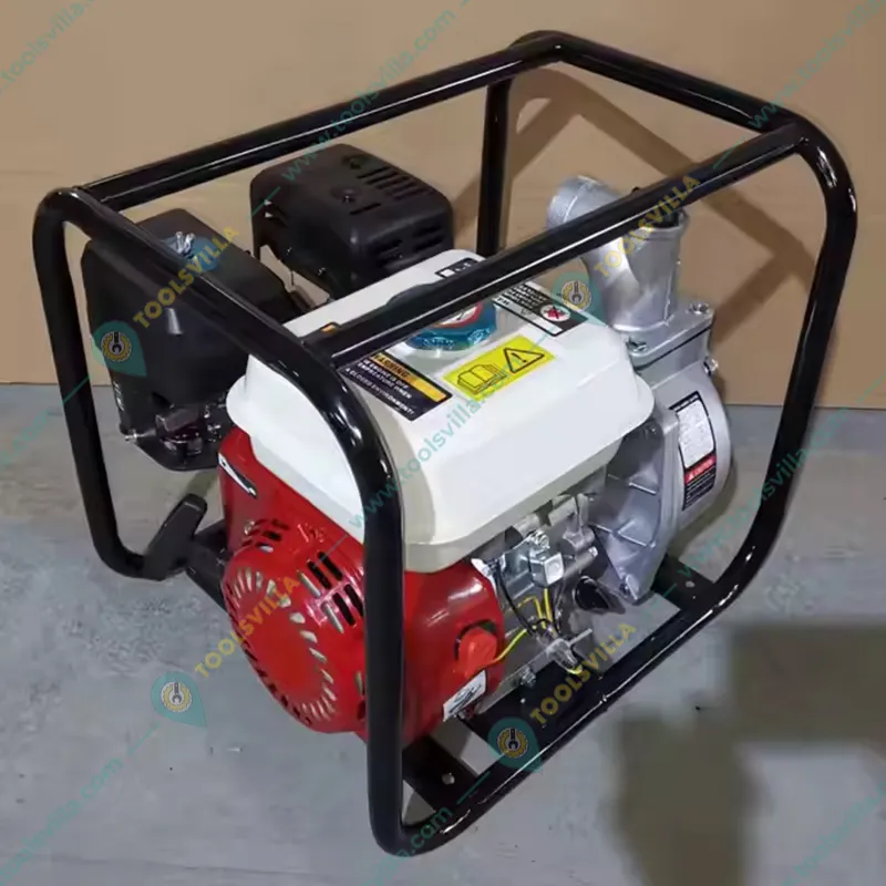 Heavy Duty 4-stroke 6.5 HP 3 inch Petrol Operated Water Pump | Suitable for Irrigation Purposes