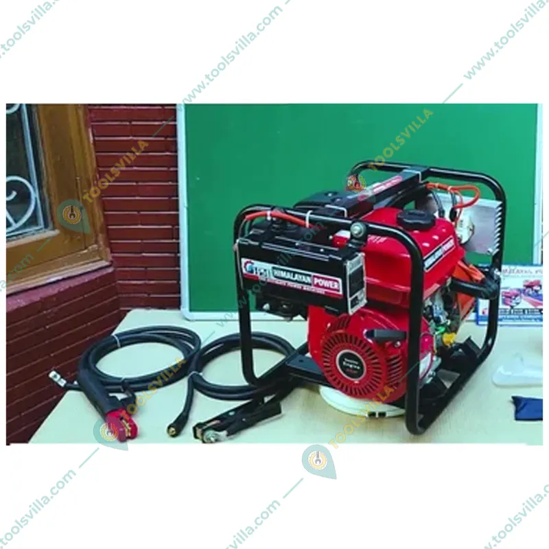 HPM 175 Amp Recoil Start Petrol Run Arc Welding Generator Machine(HPW 175 D)