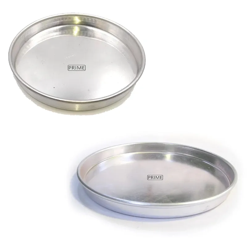 Prime Bakers and Moulders Aluminum Pizza Pan for Baking  (11 inch & 12 inch)