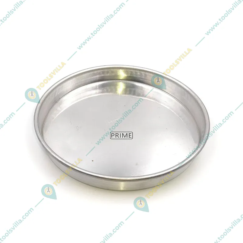 Prime Bakers and Moulders Aluminum Pizza Pan for Baking  (11 inch & 12 inch)
