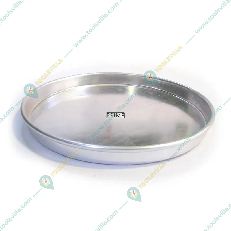 Prime Bakers and Moulders Aluminum Pizza Pan for Baking  (11 inch & 12 inch)
