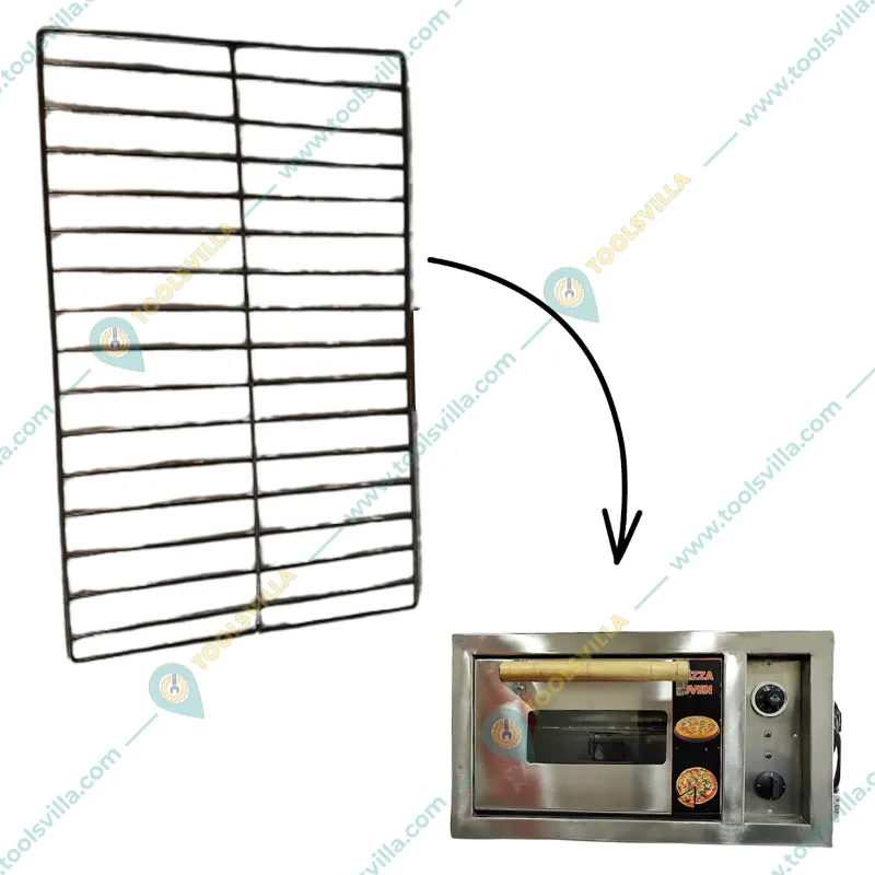 Stainless Steel Oven Rack Set for 10 x 16 Inch Indian Electric Pizza Oven