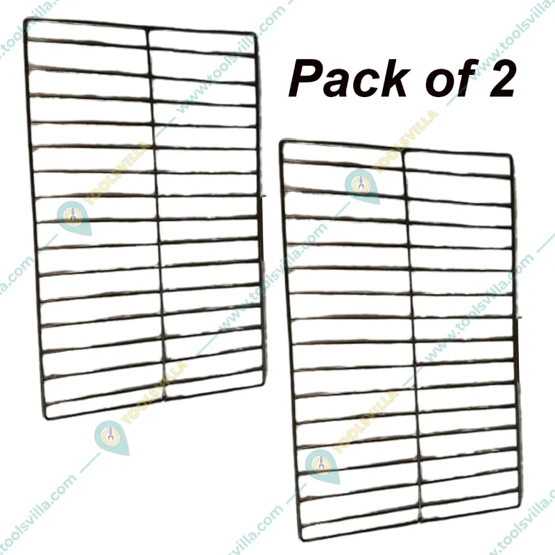  Stainless Steel Oven Rack Set for 10 x 16 Inch Indian Electric Pizza Oven