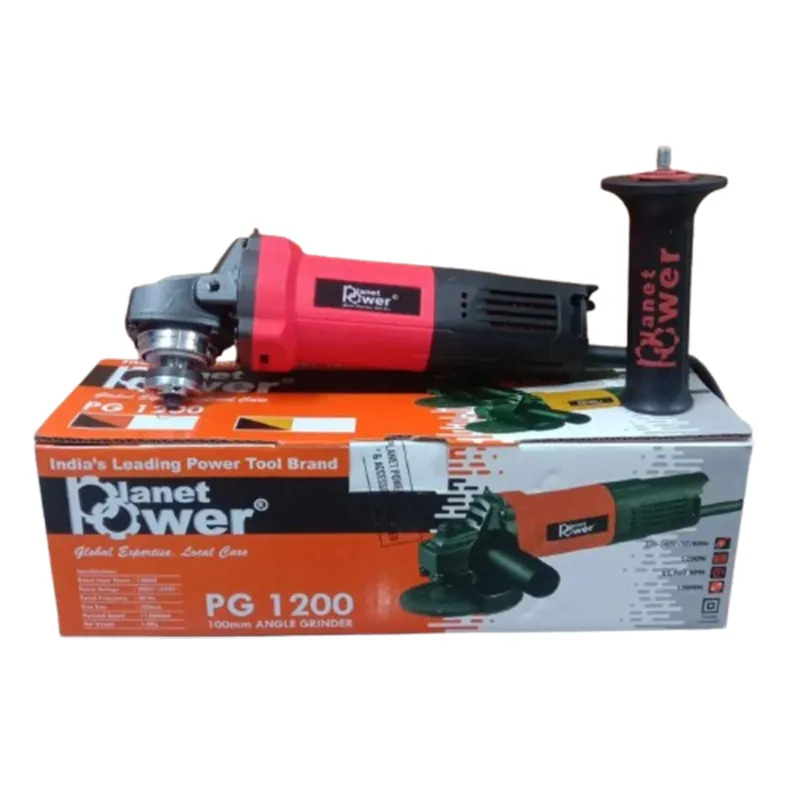 Planet Power 100 mm 1200 Watt Angle Grinder, 11000 RPM (PG 1200)