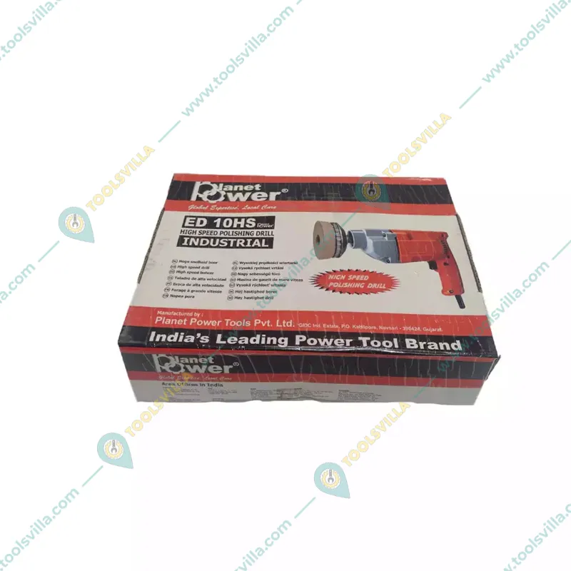 Planet Power 10 mm 700 Watt Drill Polisher, 3000 RPM (ED 10HS)
