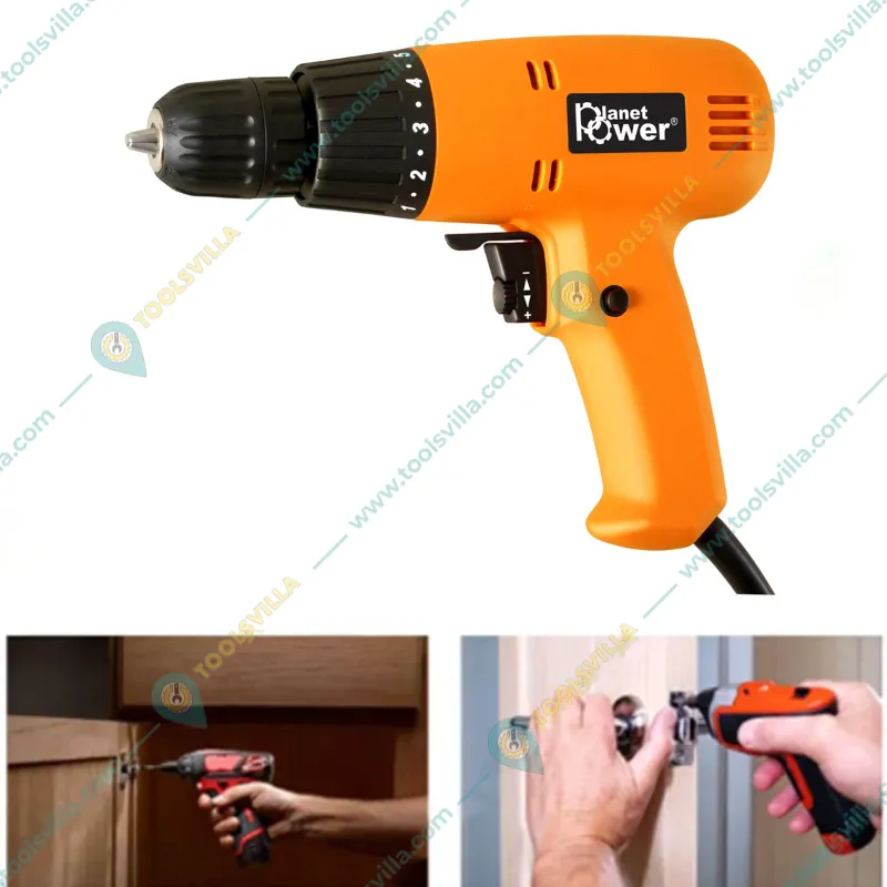 Planet Power 10 mm 350 Watt Screw Driver Drill, 750 RPM (PSD 350VR)