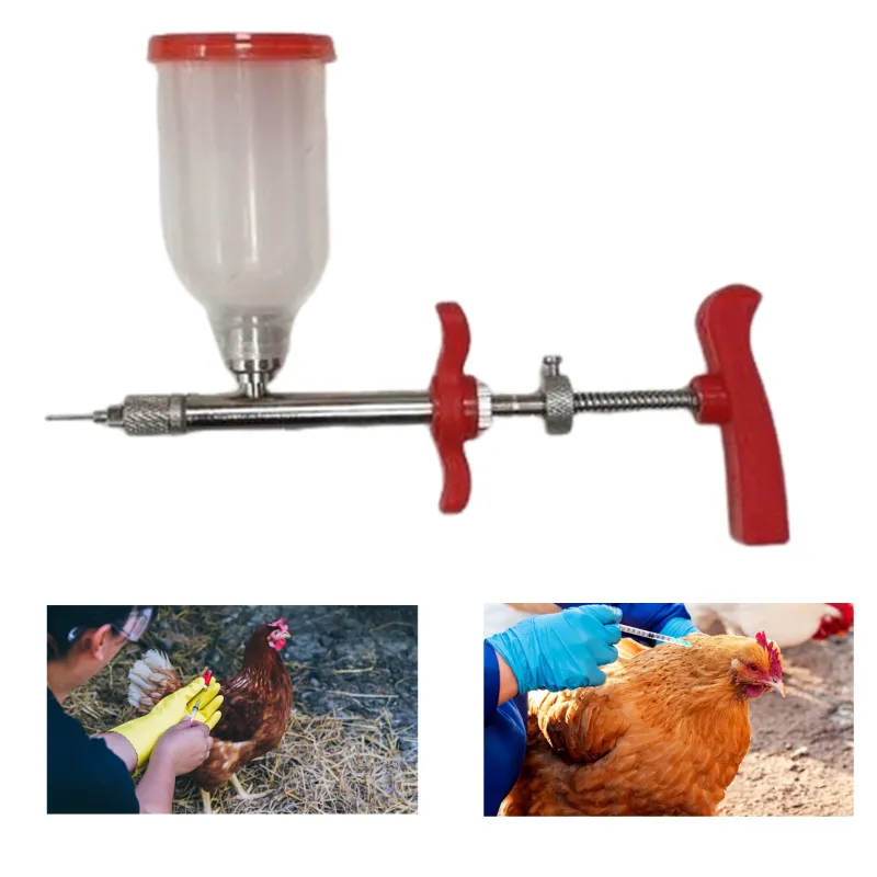 Commercial 30 ml Surgical Poultry Vaccinator Syringes