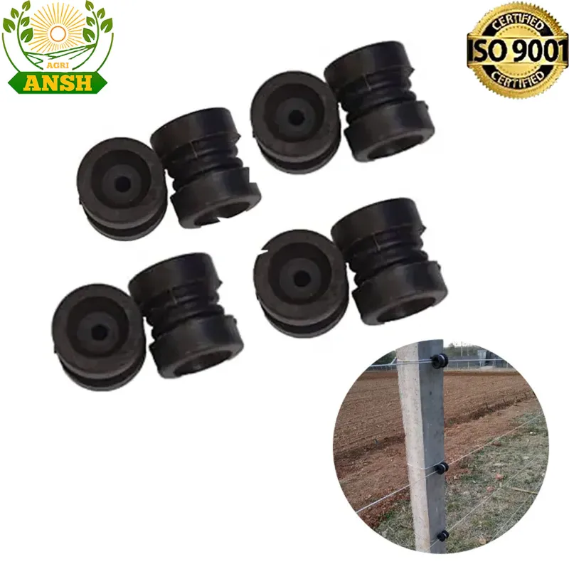 Agriansh Plastic Fencing  Insulator for Solar Zatka Machine (Pack of 300)
