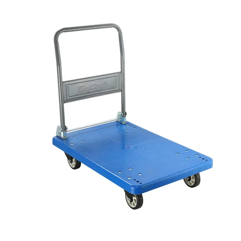 Big Apple 150 Kg Load Capacity 72 x 48 cm Platform Trolley (WH-1-150)