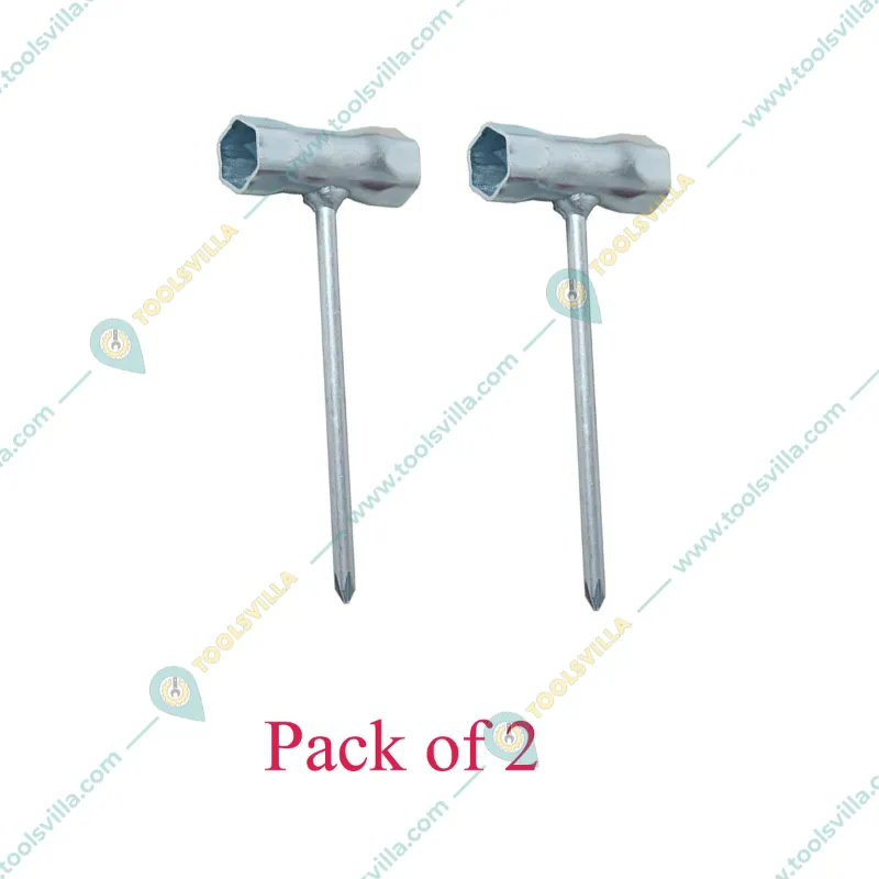 Plug Spanner Star (2 Pieces), for 58cc Petrol Chainsaw, CS 165