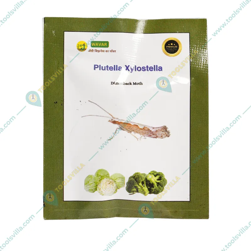 WAVAR Plutella Xylostella Lure (Diamond Back Moth) | 2 Lures  Per Packet(Quantity-5 packets)