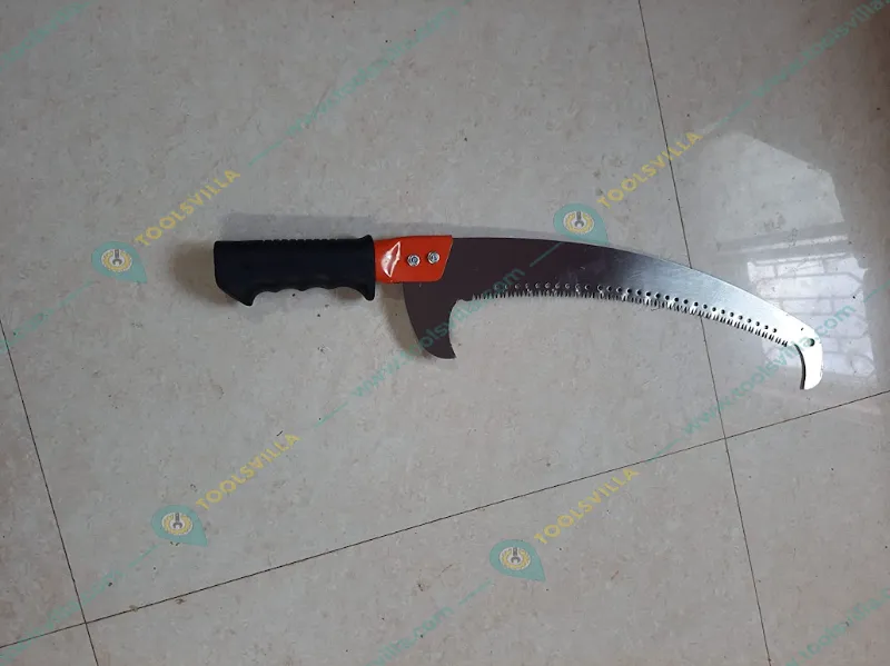 16 inch Hand and Pole Pruning Saw with Double Action Teeth Professional Tree Pruning Saw Without Pole