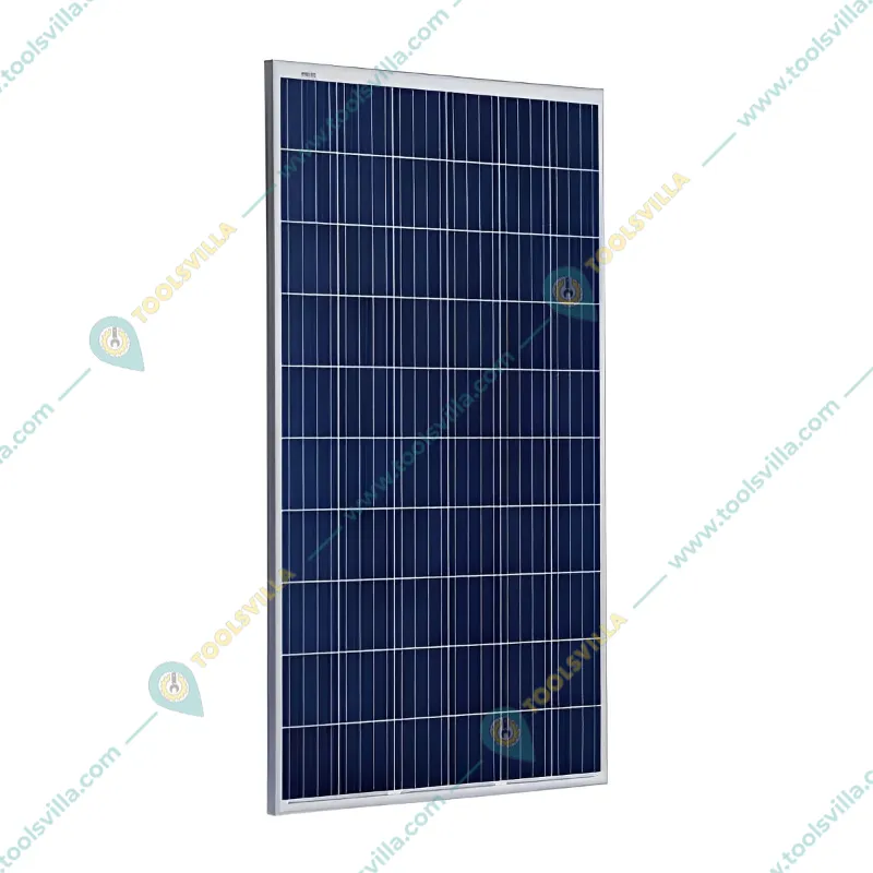 Solar Universe India Polycrystalline Solar Panel With 1m Wire Maximum Power 10Watt, 12V